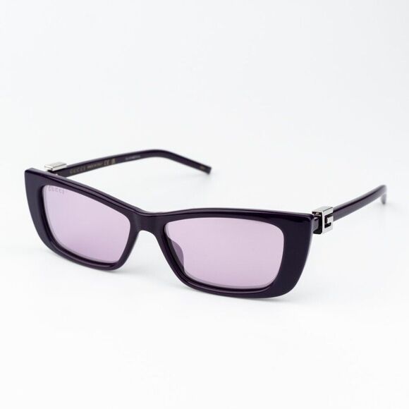 Gucci Women Sunglasses Violet Mirror Cat Eye GG1681S 005 BRAND NEW main image 6